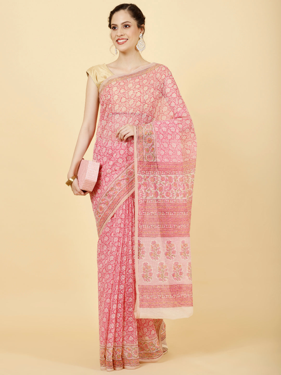 Printed Cotton Saree