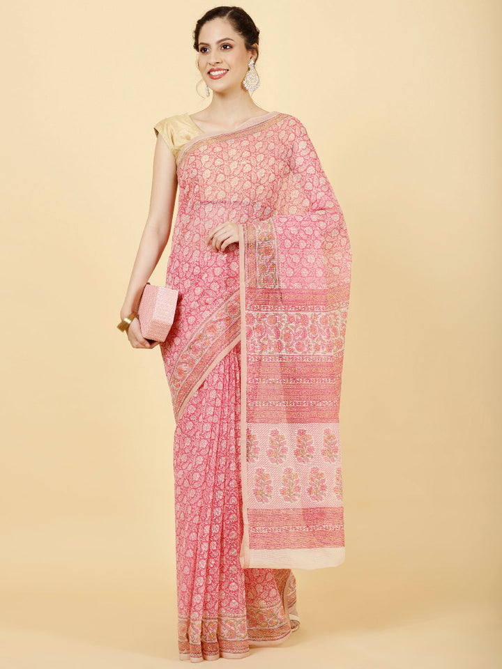 Printed Cotton Saree
