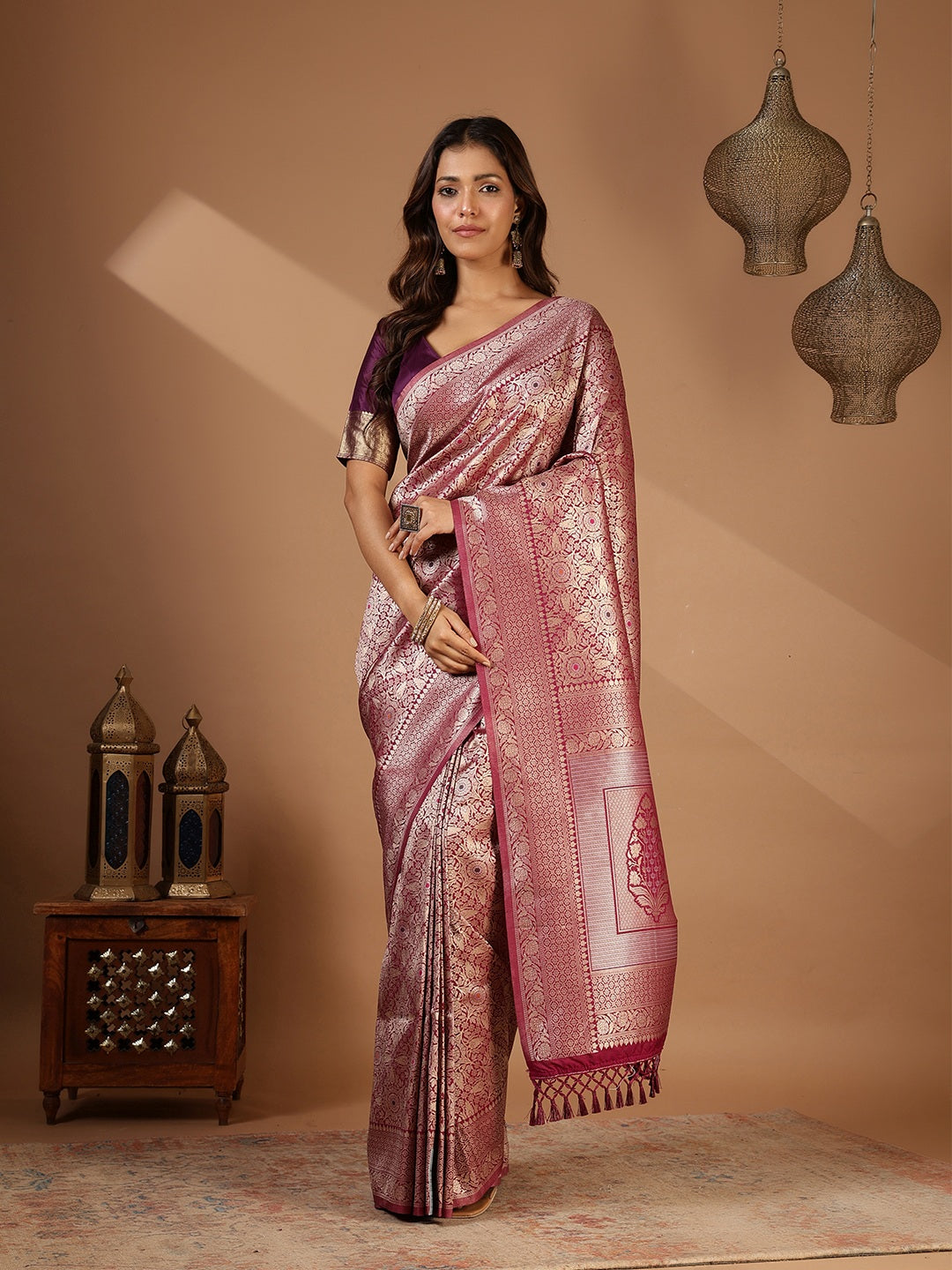 Woven Design Art Silk Saree