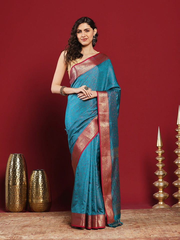 Woven Design Art Silk Saree