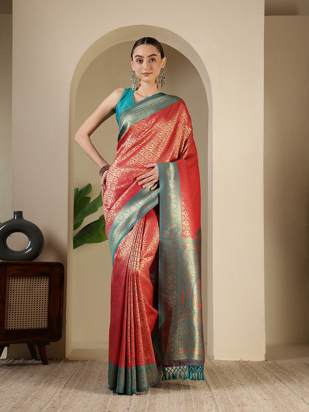 Woven Design Banarasi Saree