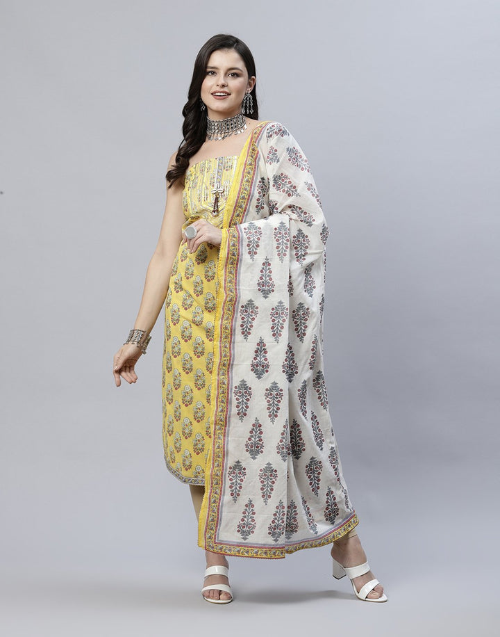 Printed Cotton Suit Piece