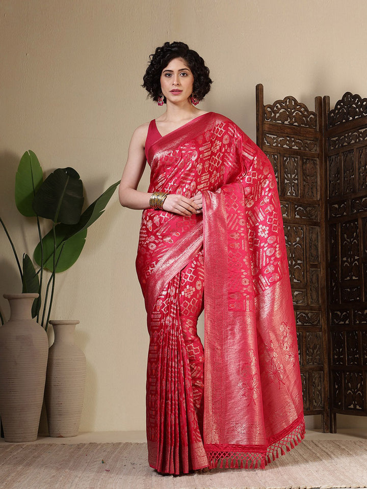 Woven Design Art Silk Saree
