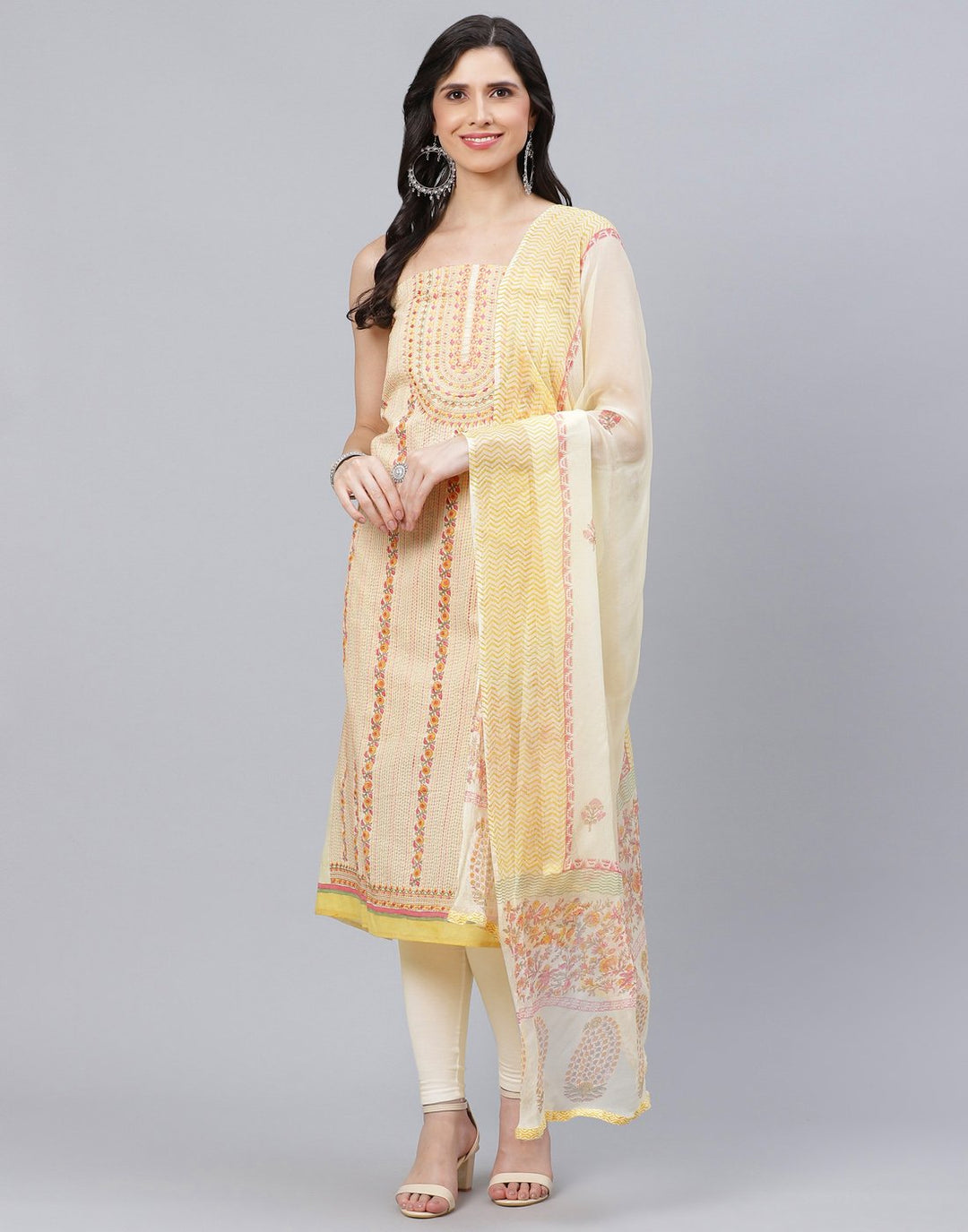 Printed Cotton Suit Piece