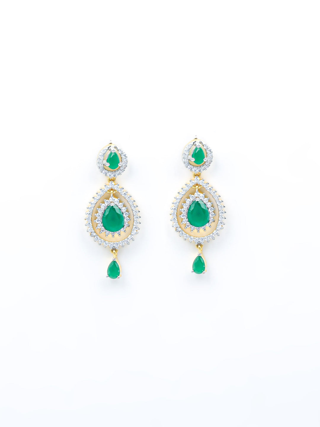 White Drop &amp; Danglers Earrings