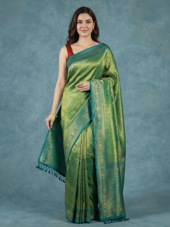 Woven Design Art Silk Saree