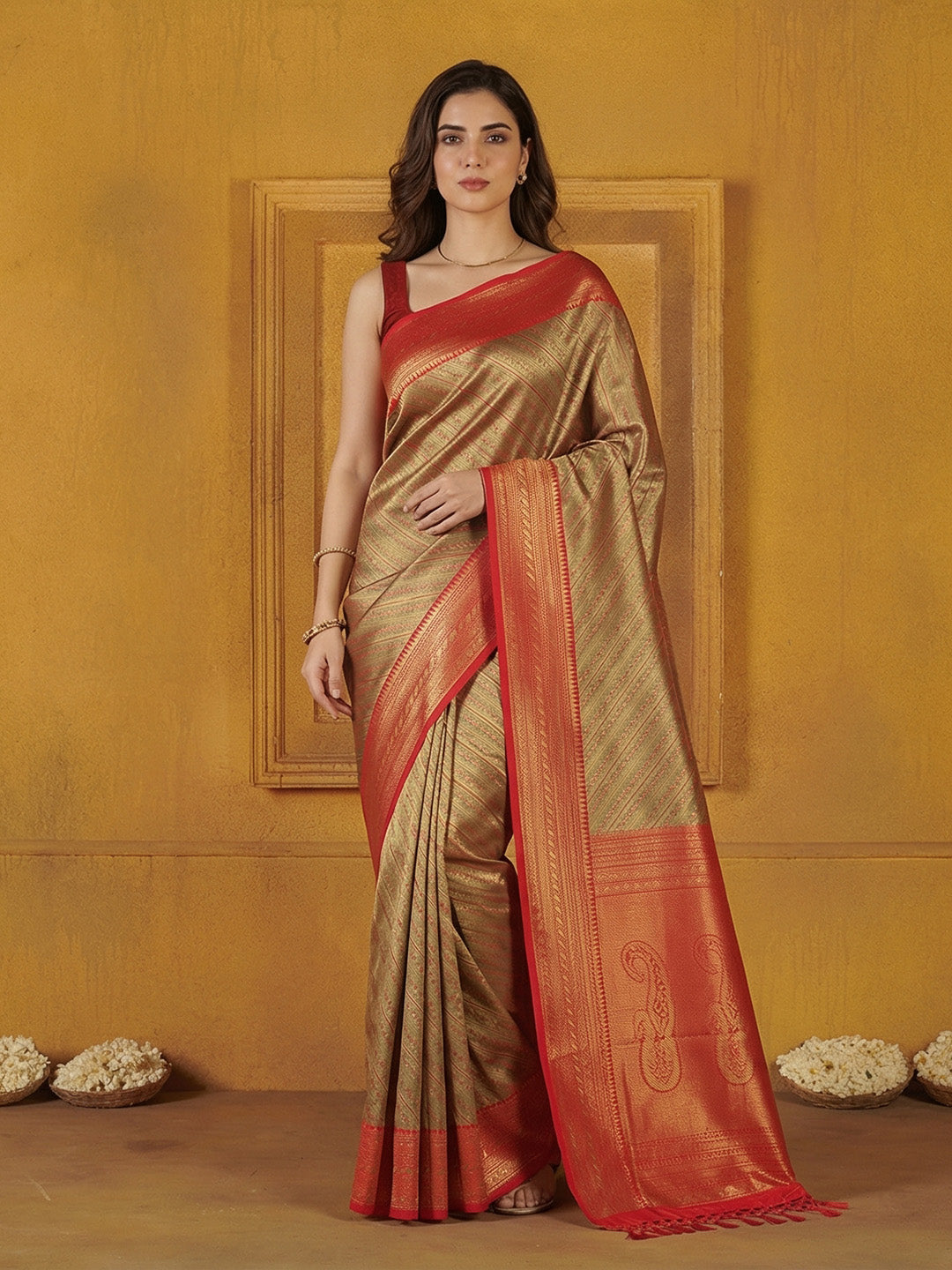 Woven Design Art Silk Saree