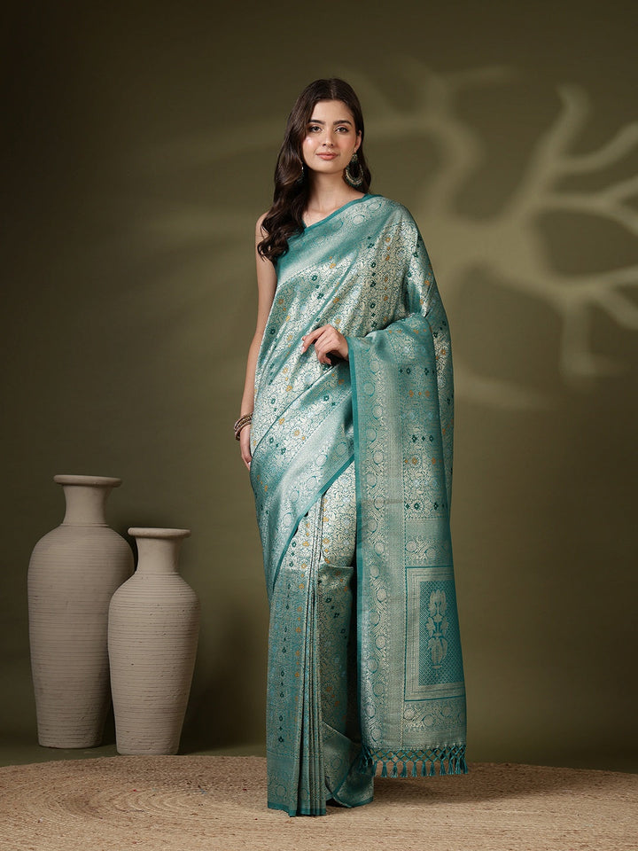Woven Design Art Silk Saree