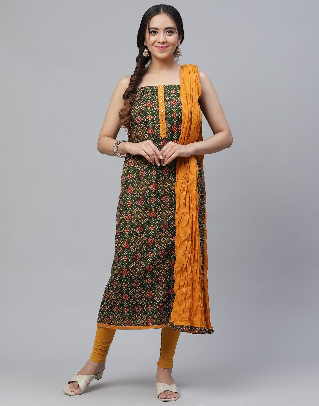 Cotton Printed Suit Piece