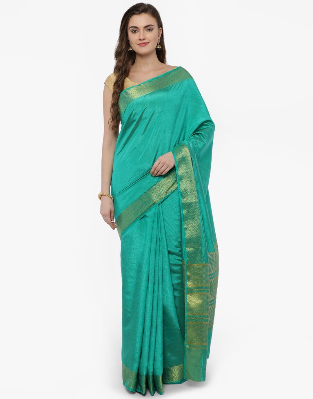 MBZ Meena Bazaar-Art Handloom Woven Saree