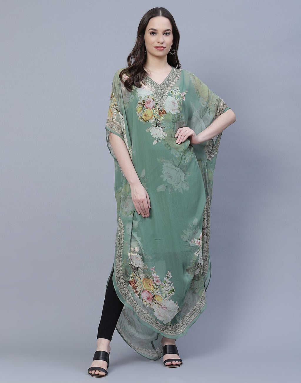 Digital Print Georgette Tunic
