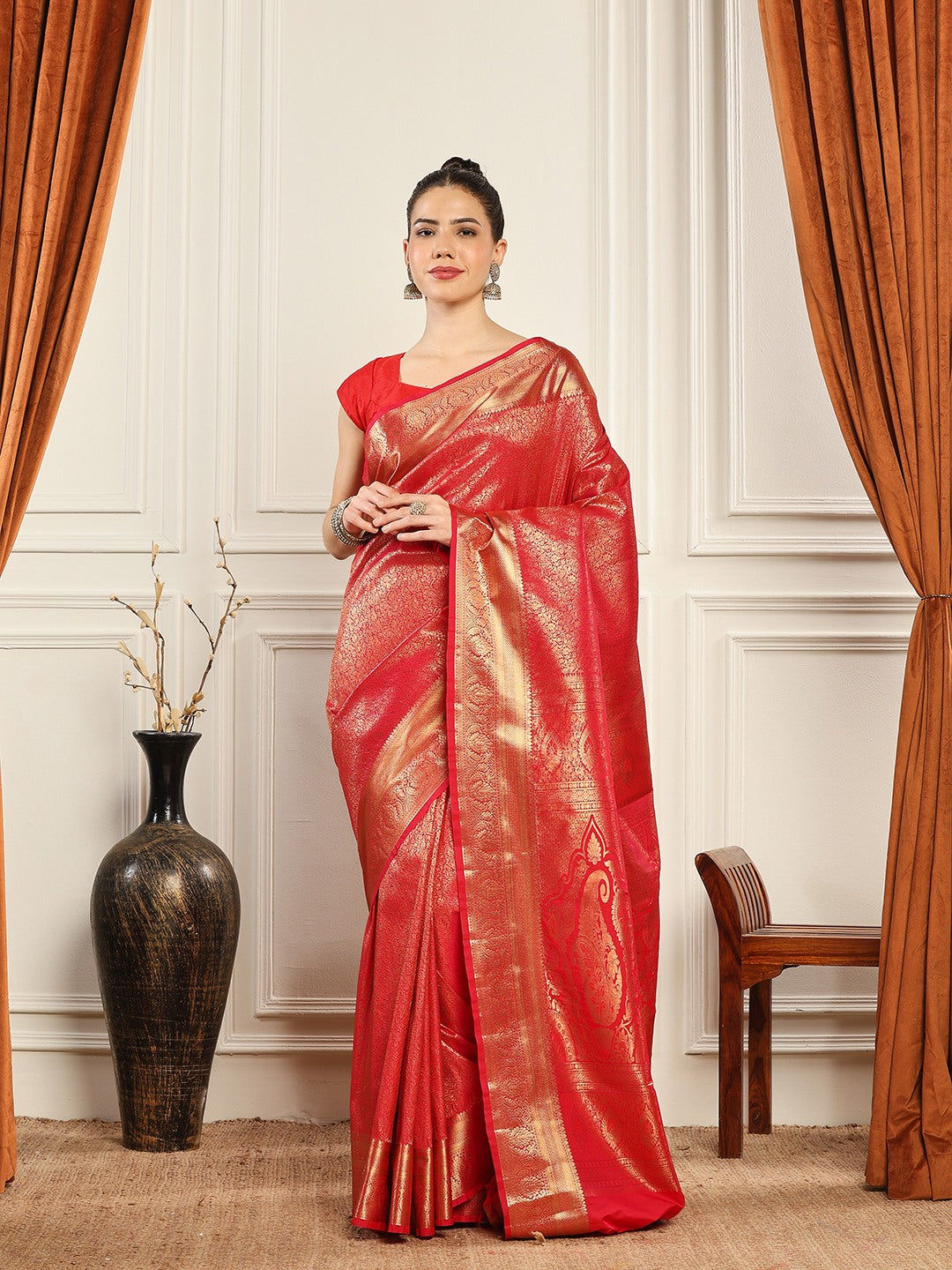 Woven Design Art Silk Saree