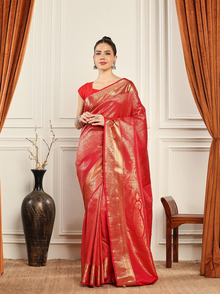 Woven Design Art Silk Saree
