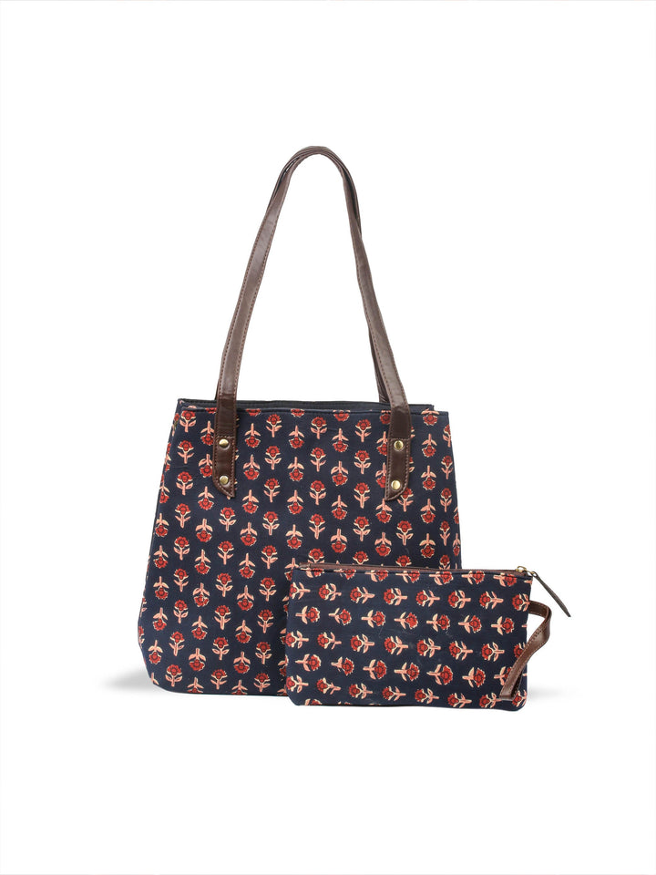 Printed Cotton Handbag