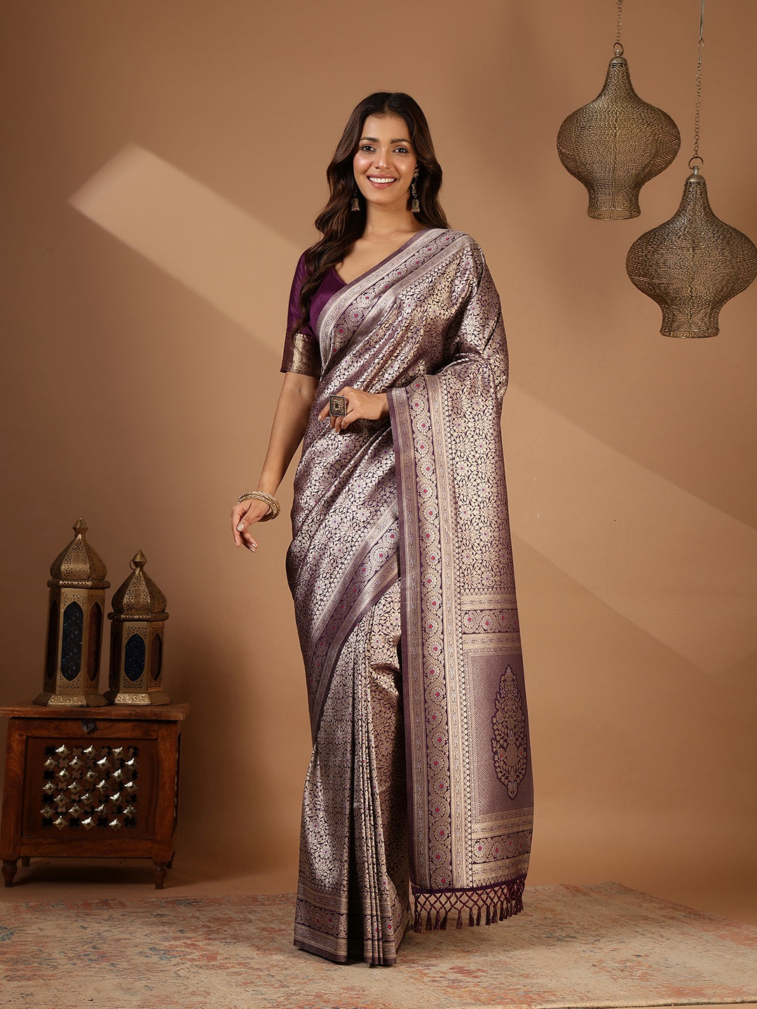 Woven Design Art Silk Saree