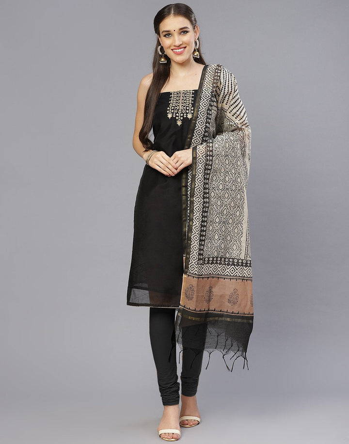 Chanderi Suit Set