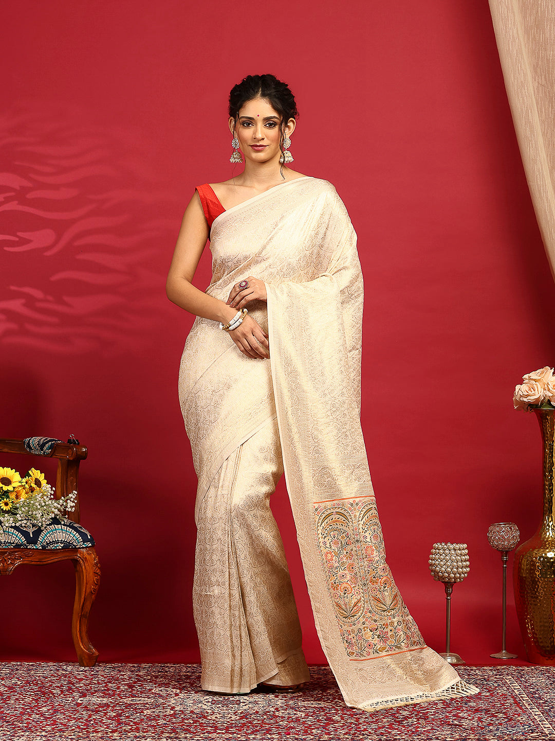 Woven Design Art Silk Saree