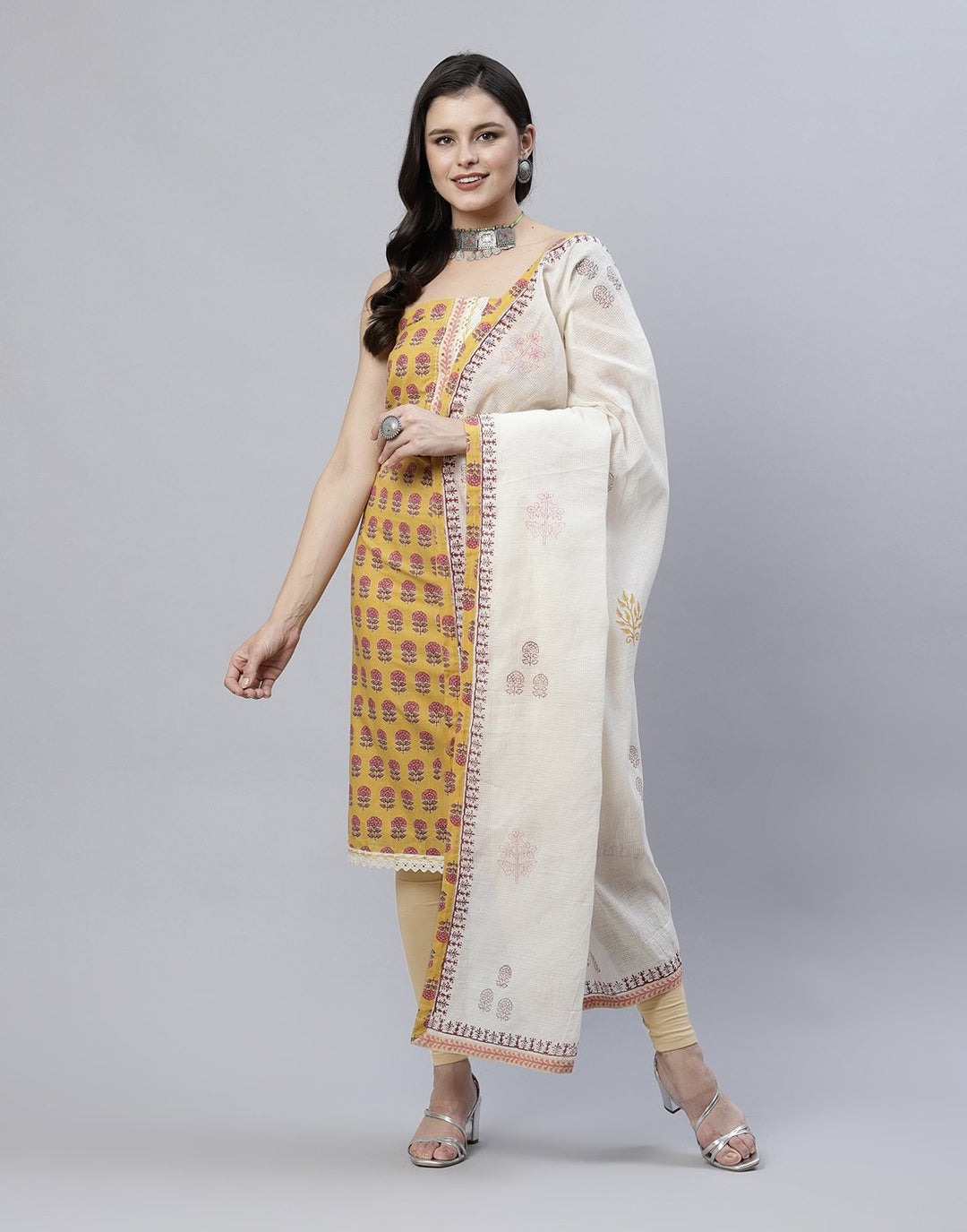 Printed Cotton Suit Piece