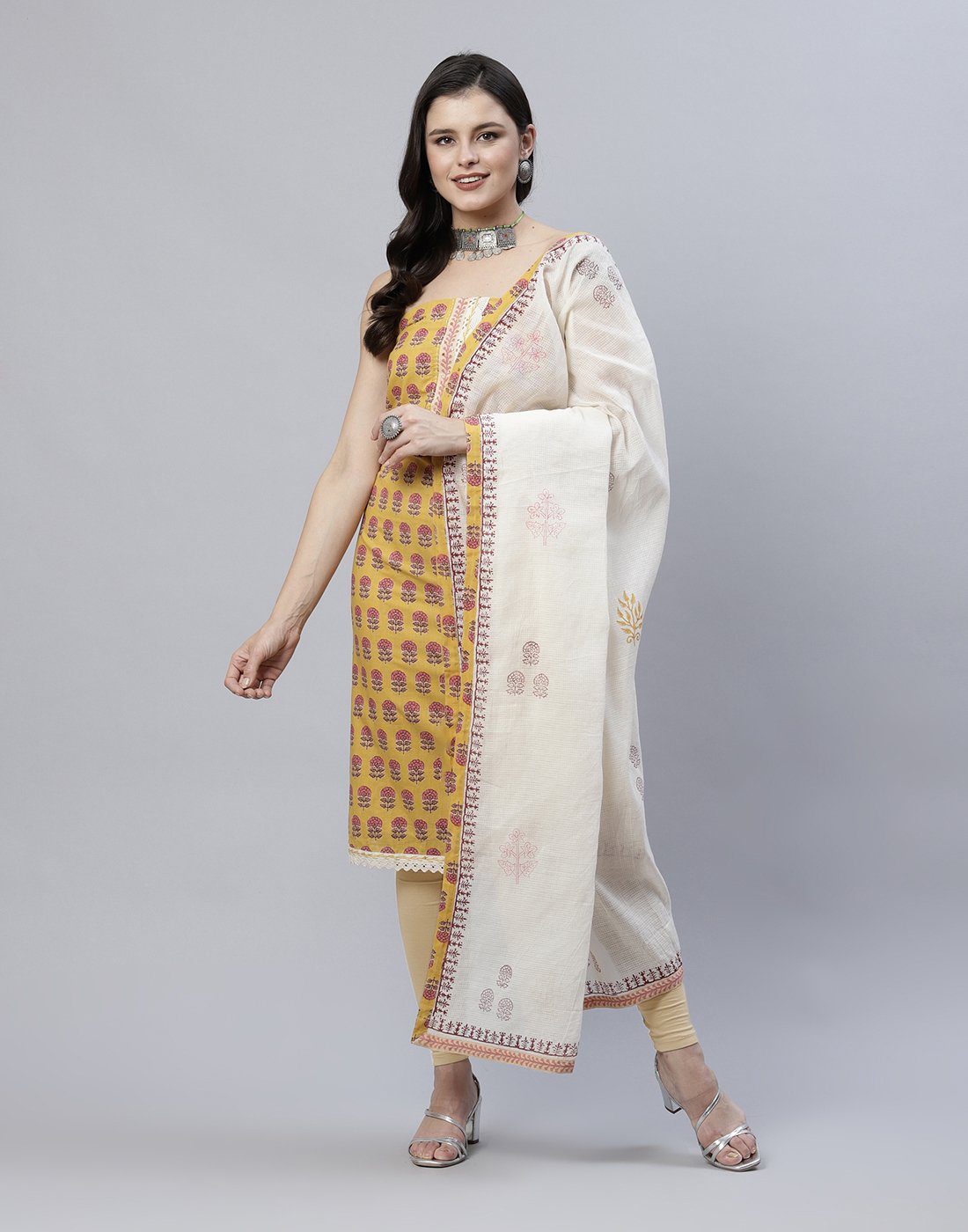 Printed Cotton Suit Piece