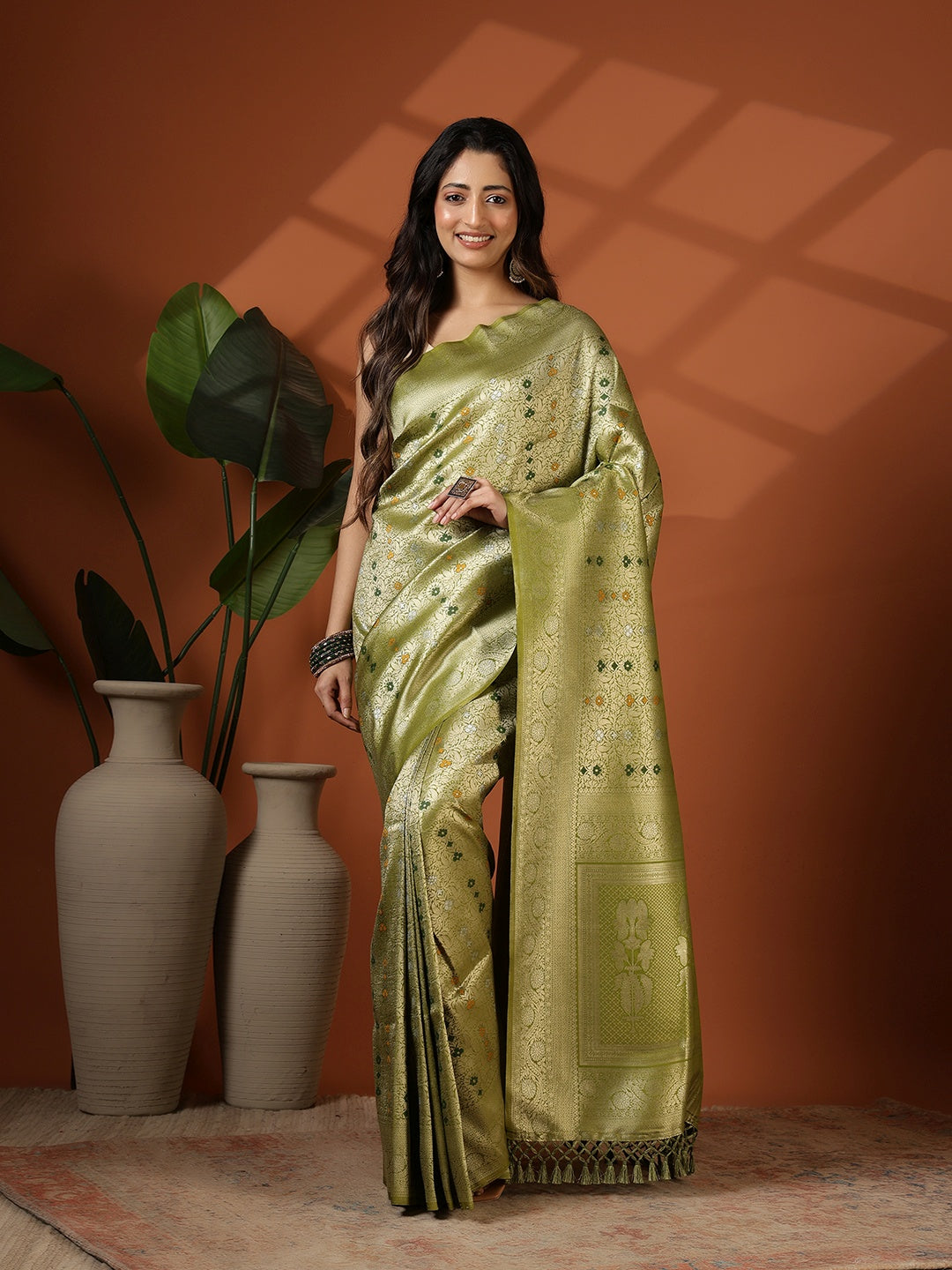 Woven Design Art Silk Saree