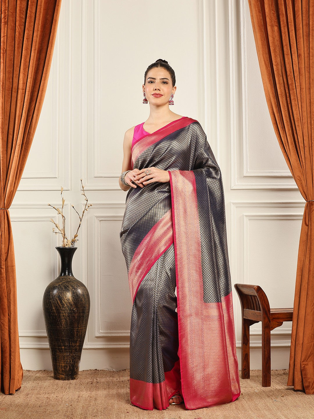 Woven Design Art Silk Saree