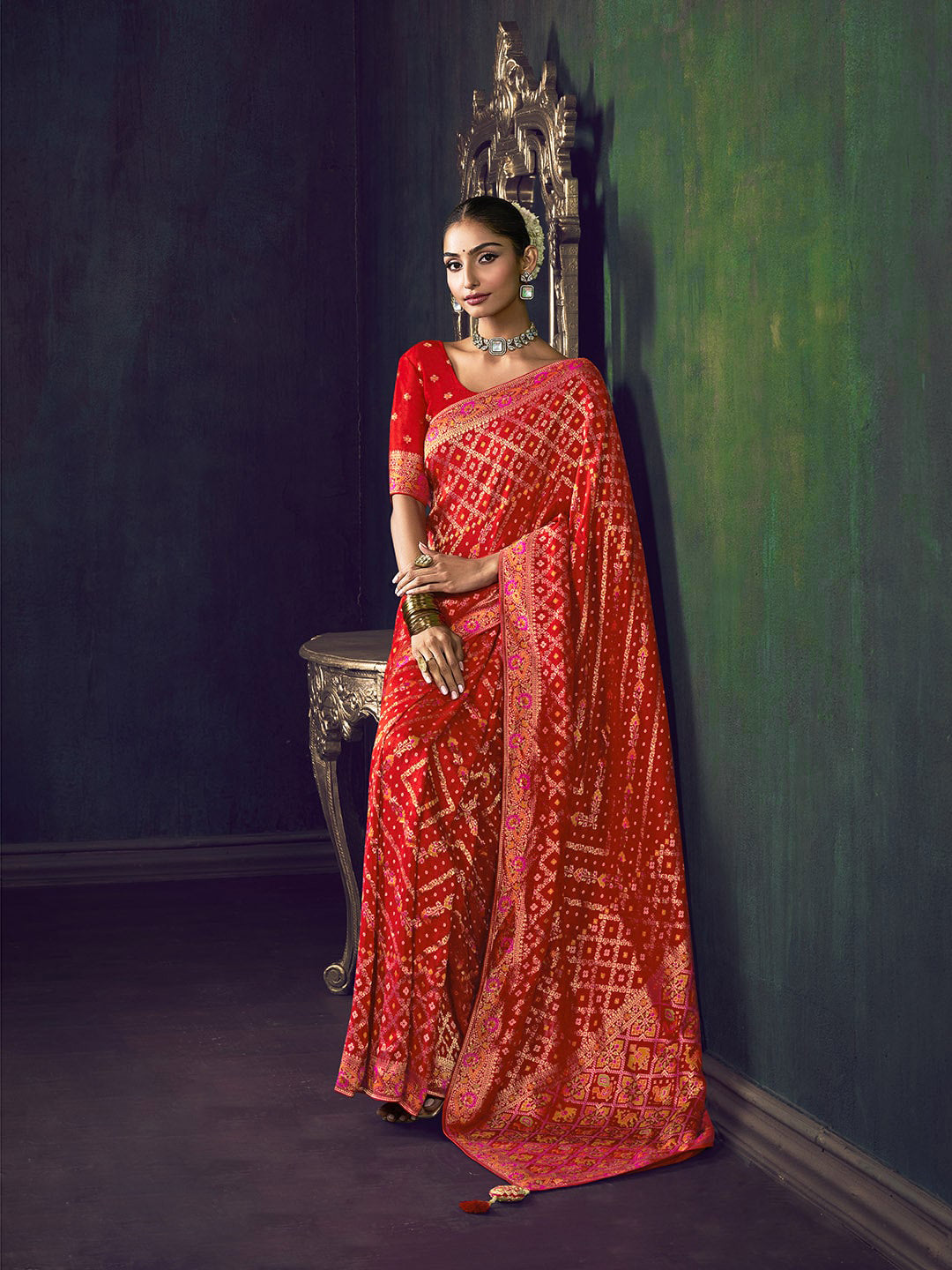 Woven Design Dola Silk Saree