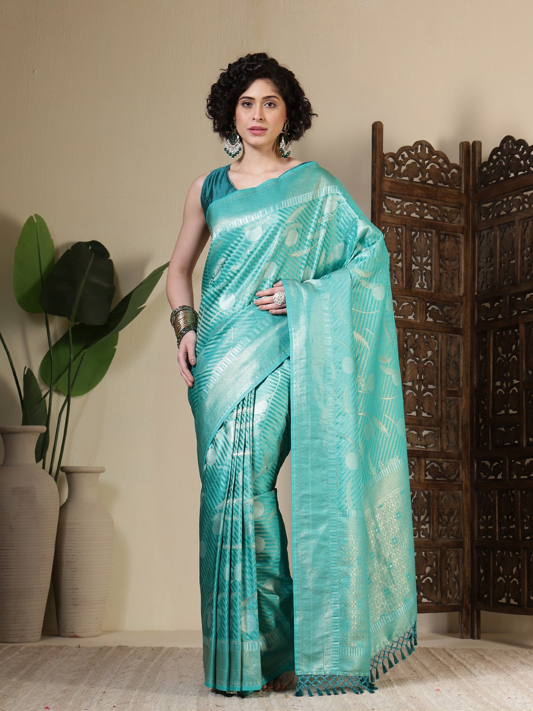 Woven Design Art Silk Saree