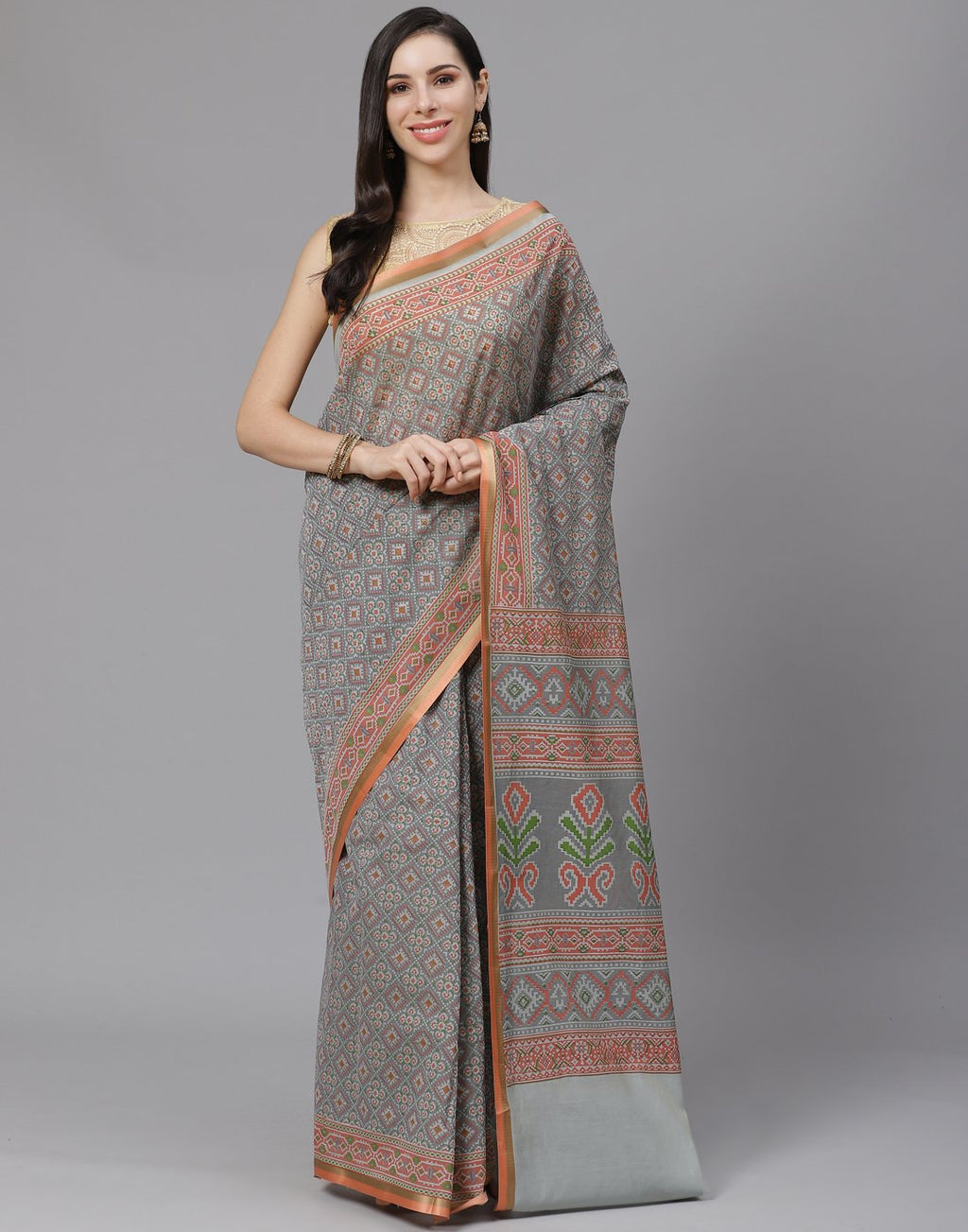 Cotton Printed Sarees