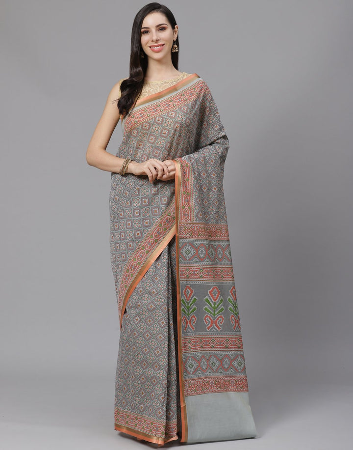 Cotton Printed Sarees