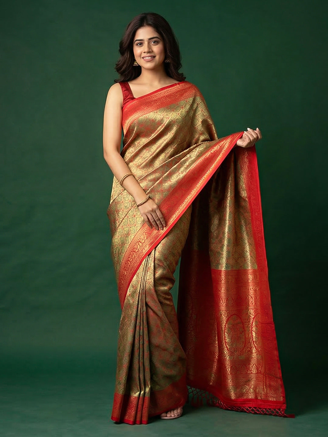Woven Design Banarasi Saree
