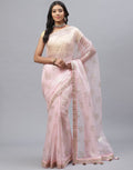 Organza Embroidery Saree