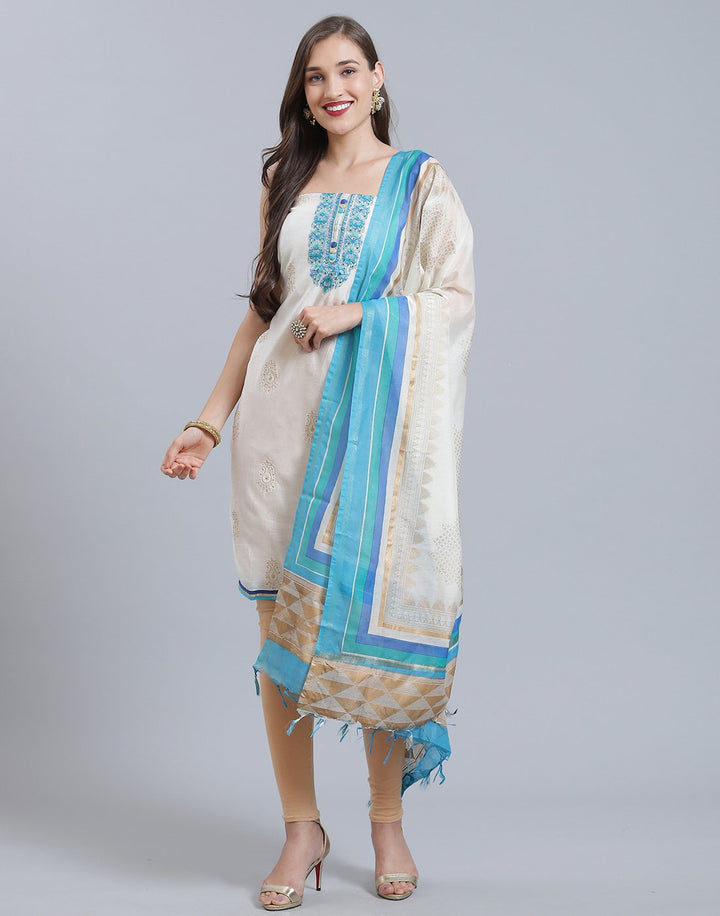 Chanderi Suit Set
