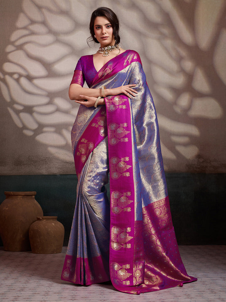 Woven Design Art Silk Saree