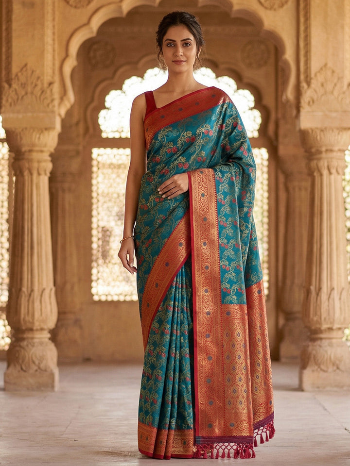Woven Design Art Silk Saree