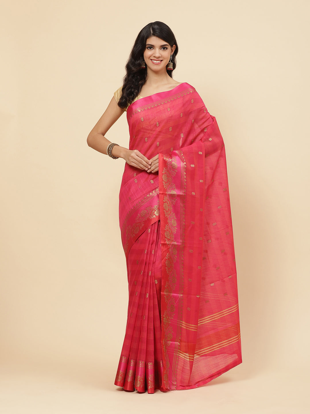Cotton Wovn Saree