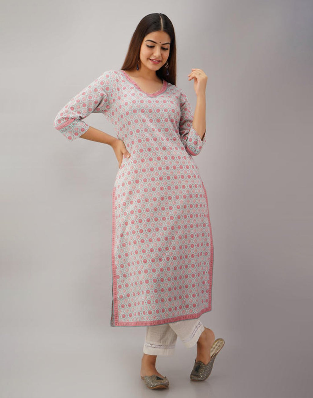 Printed Cotton Kurti