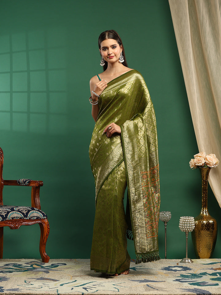 Woven Design Art Silk Saree