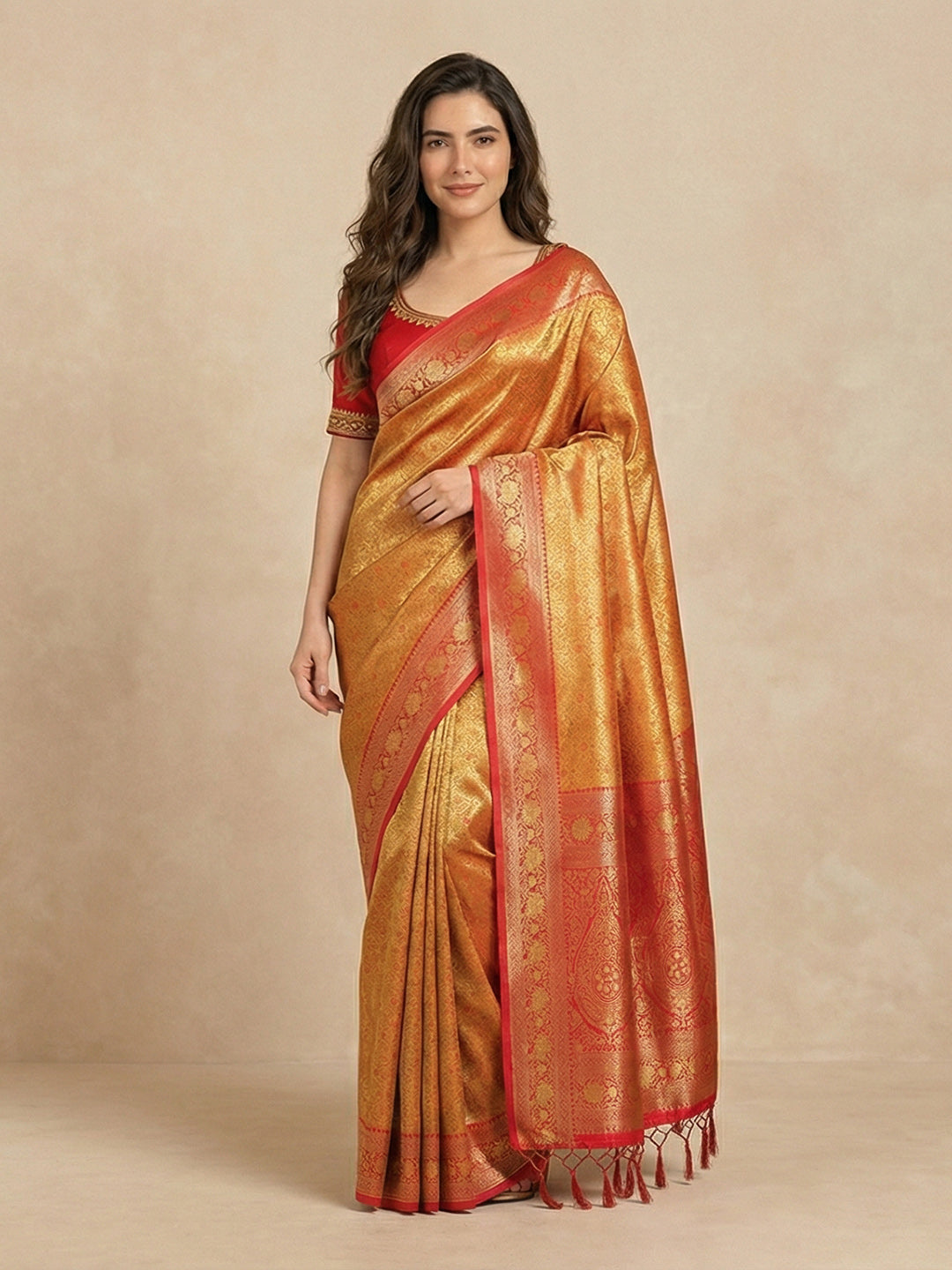 Woven Design Art Silk Saree
