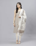 Cotton Embroidered Suit piece