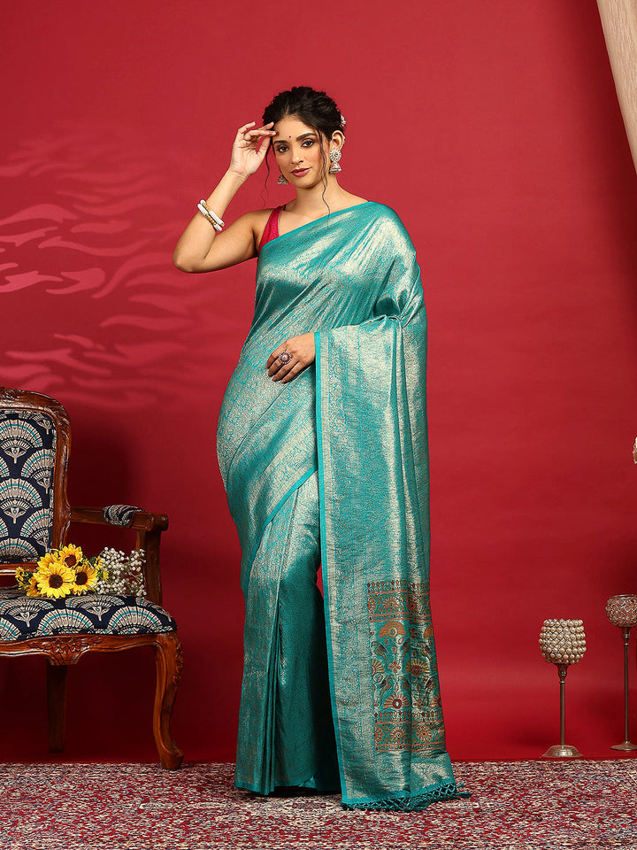 Woven Design Art Silk Saree