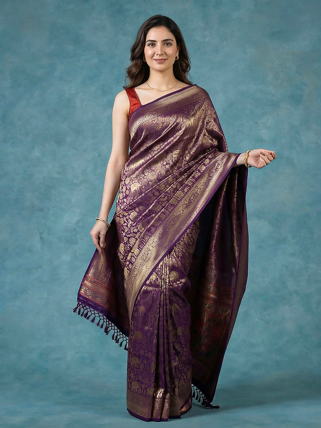Woven Design Art Silk Saree