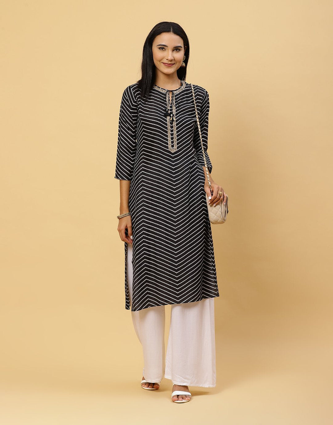 Printed Cotton Muslin Kurti