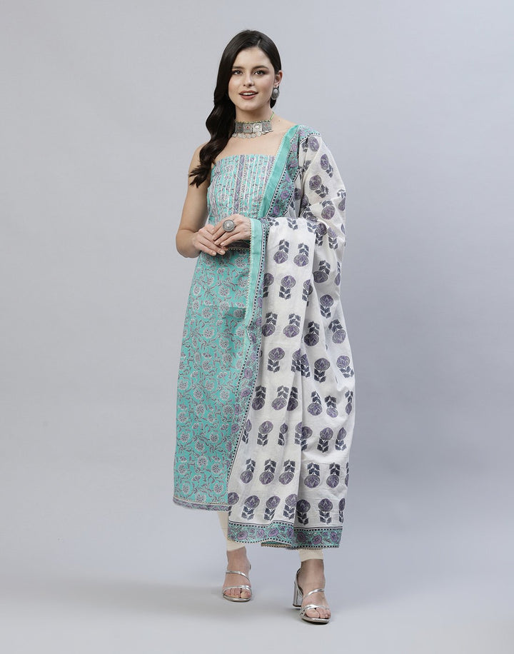 Printed Cotton Suit Piece