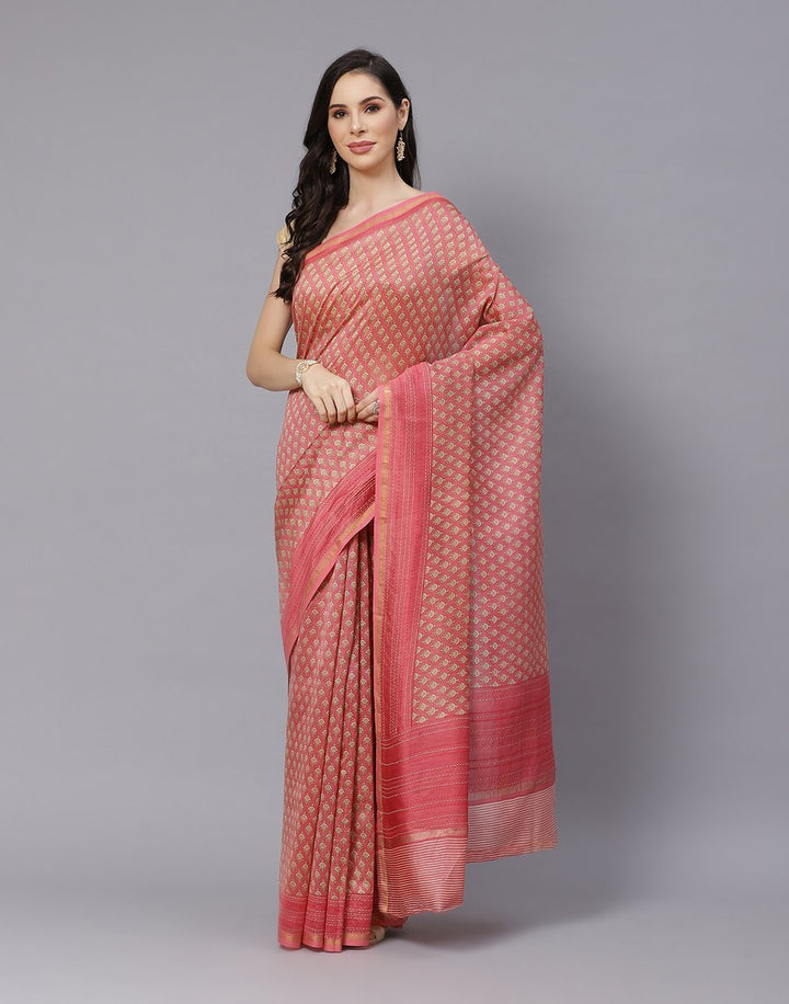 Cotton Printed Saree