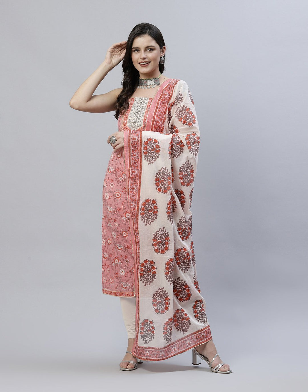 Printed Cotton Suit Piece