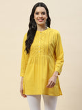 Printed Cotton Short Kurti
