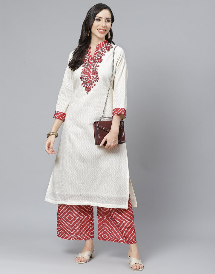 Cotton Kurti with Palazzo