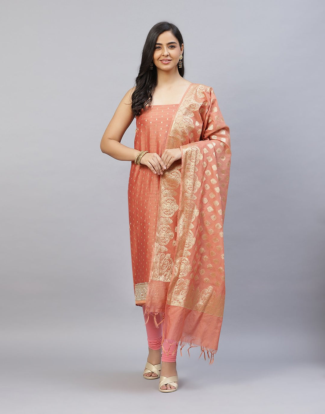 Embroidered Cotton Suit Piece