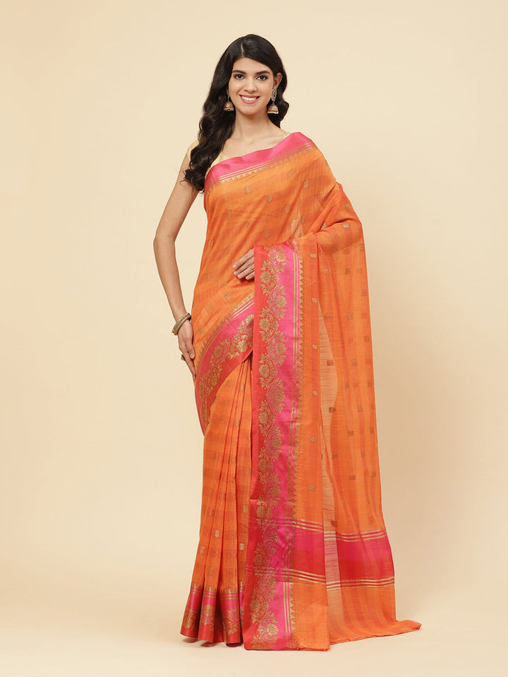 Cotton Wovn Saree