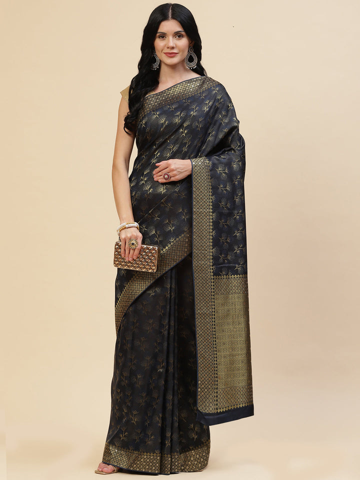 Stone Embroidered Banarasi Saree